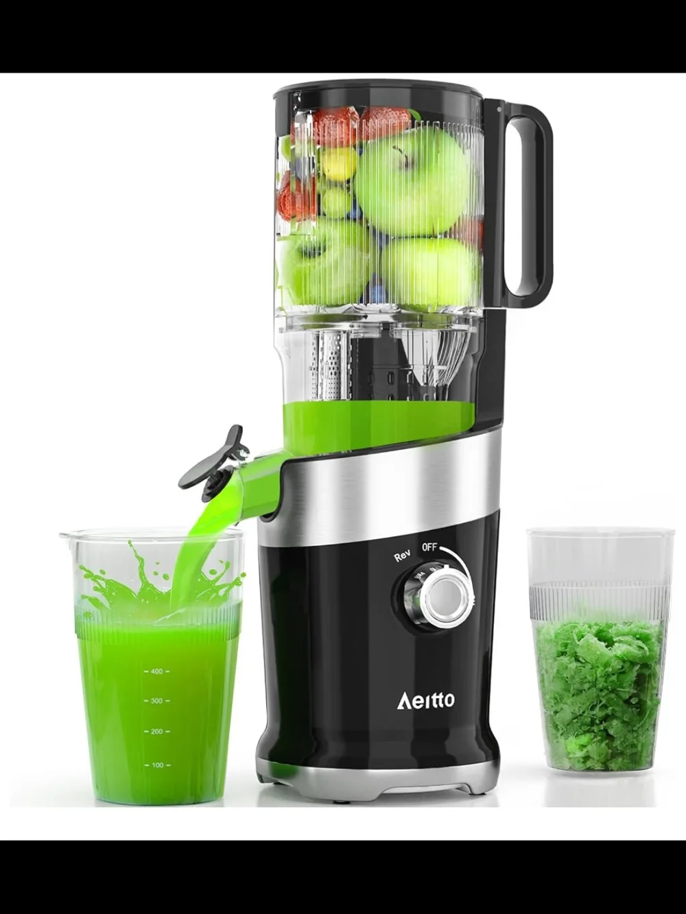 Cold Press Juicer with 4.9